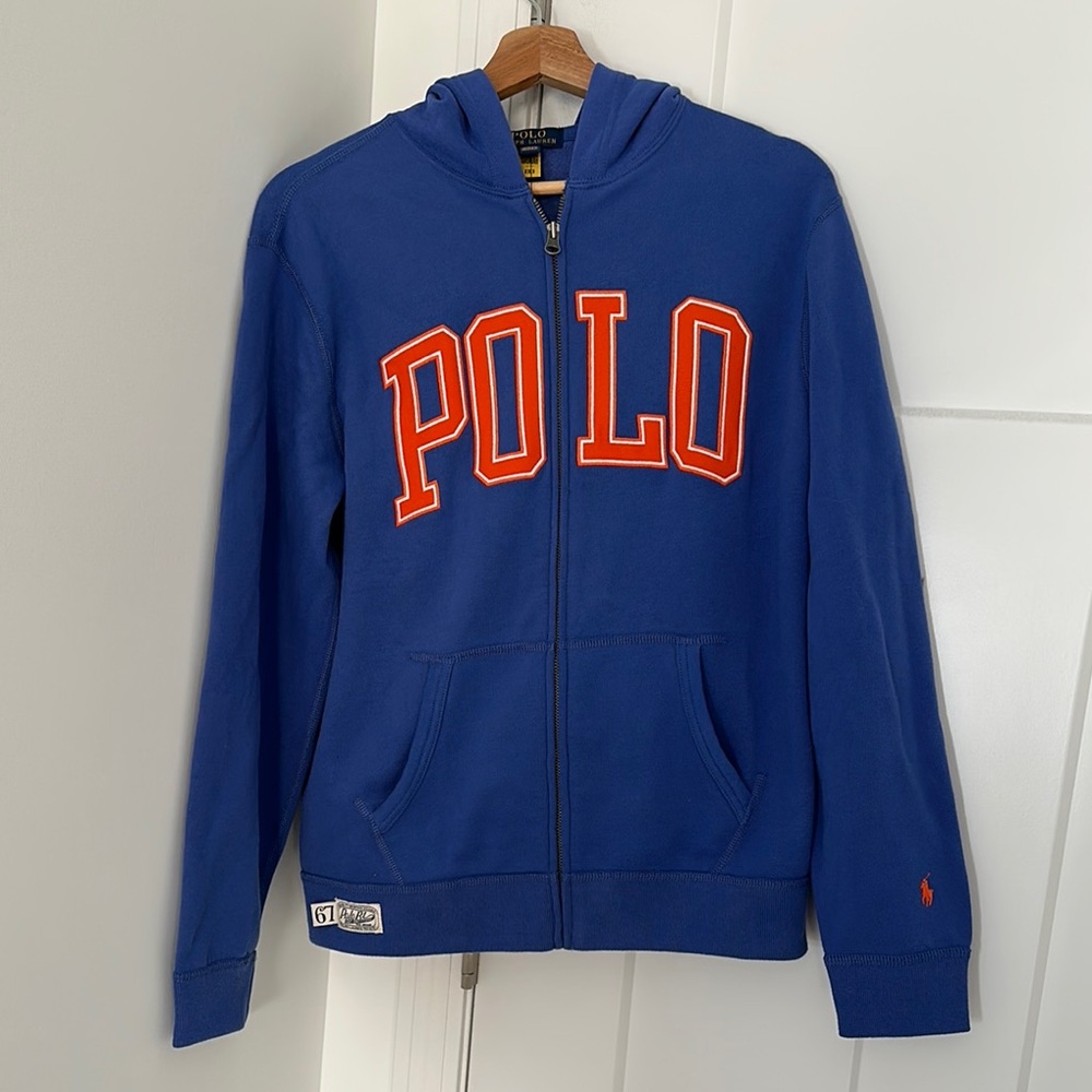 Polo Ralph Lauren Blue Sweatsuit - BIG KIDS